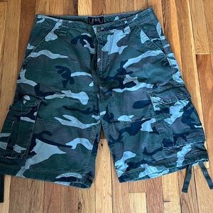 Men’s Camo Cargo Shorts